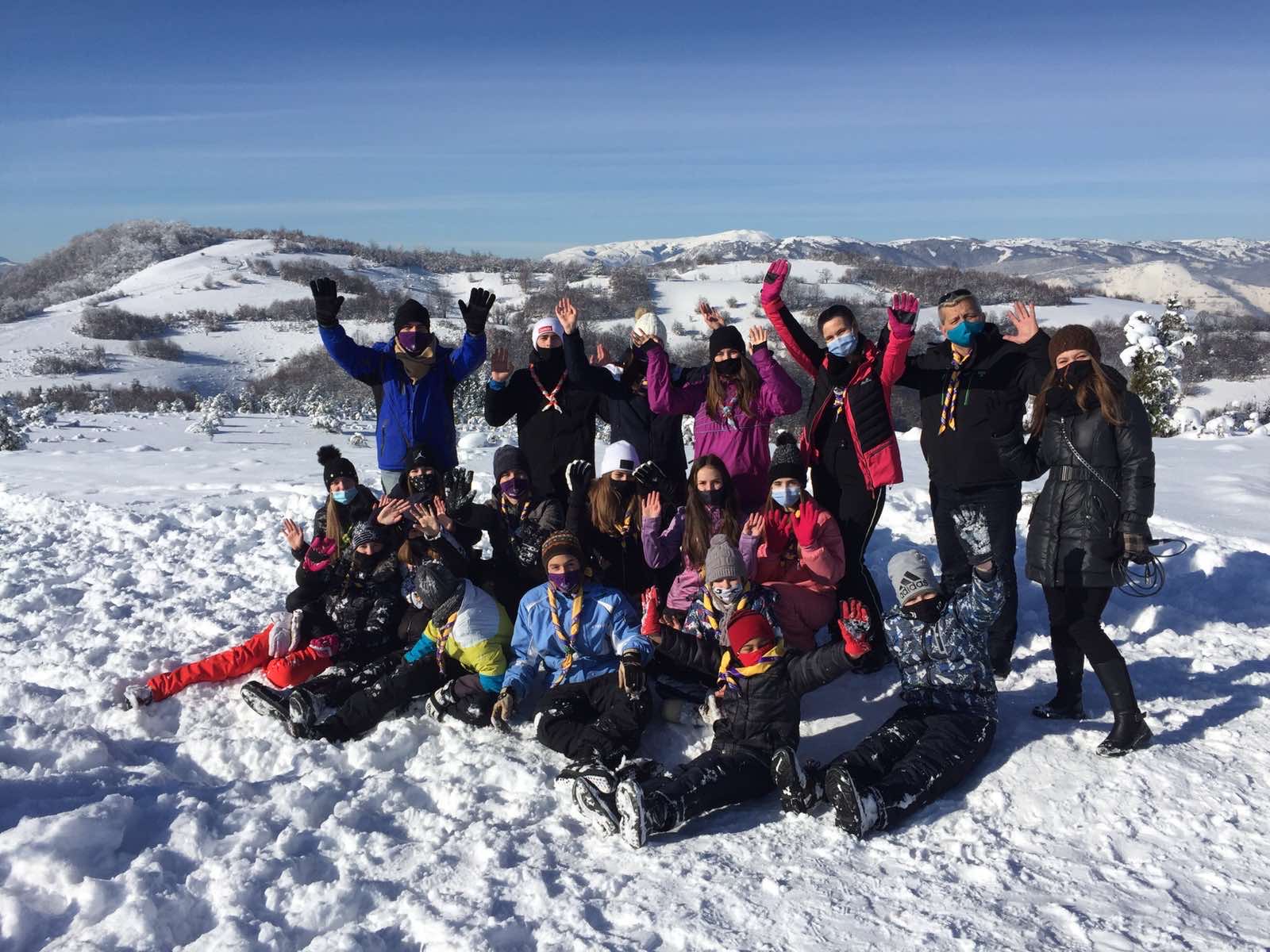 Izviđačko zimovanje na Smetovima: Dobra zabava uz poštivanje higijensko-epidemioloških mjera